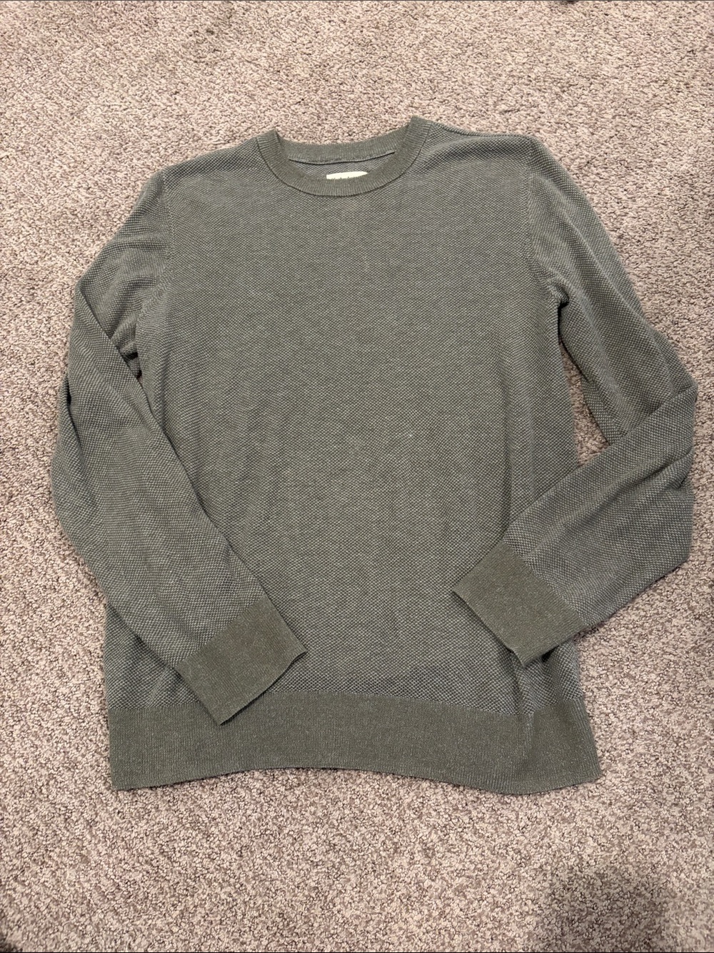 Life After Denim Olive Green Crewneck Sweater